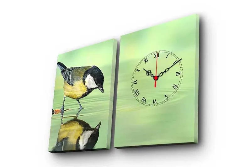 Koristeellinen Canvas Sein äkello (2 kpl), undefined