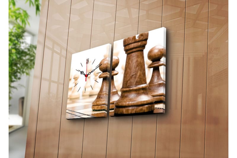 Koristeellinen Canvas Seinäkello (2 kpl), undefined