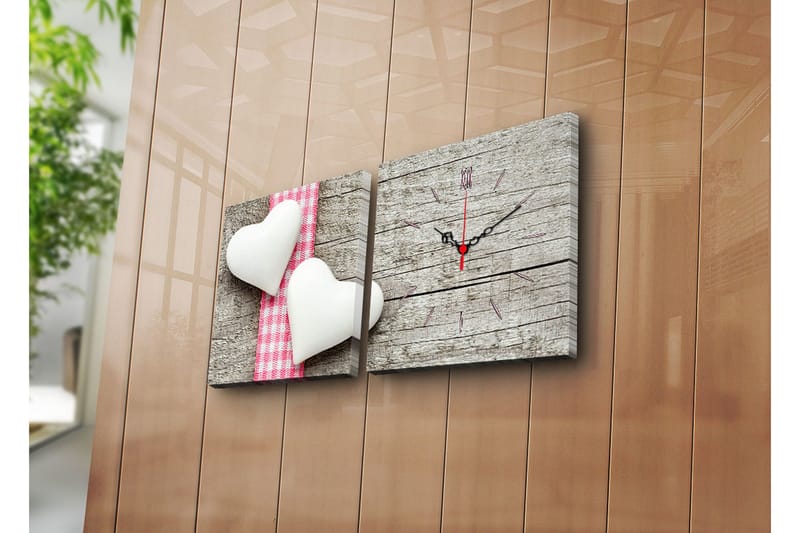 Koristeellinen Canvas Seinäkello (2 kpl), undefined