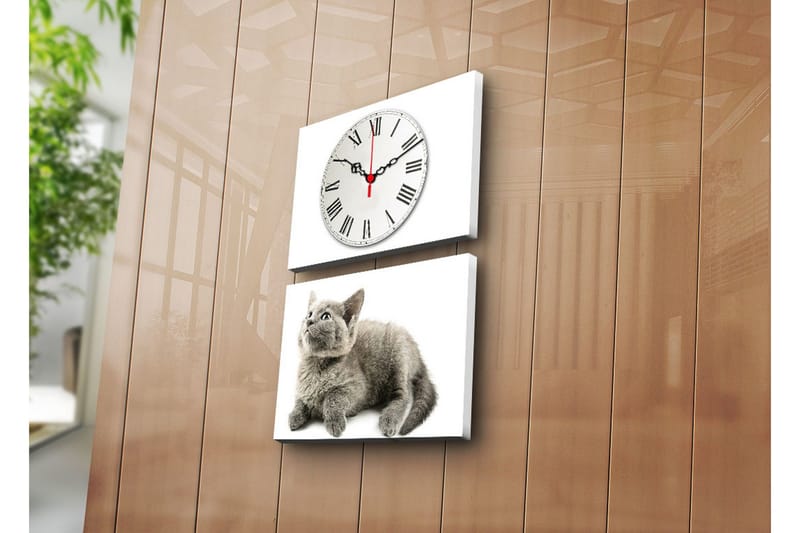 Koristeellinen Canvas Seinäkello (2 kpl), undefined