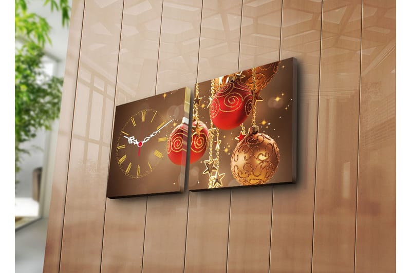 Koristeellinen Canvas Seinäkello (2 kpl), undefined