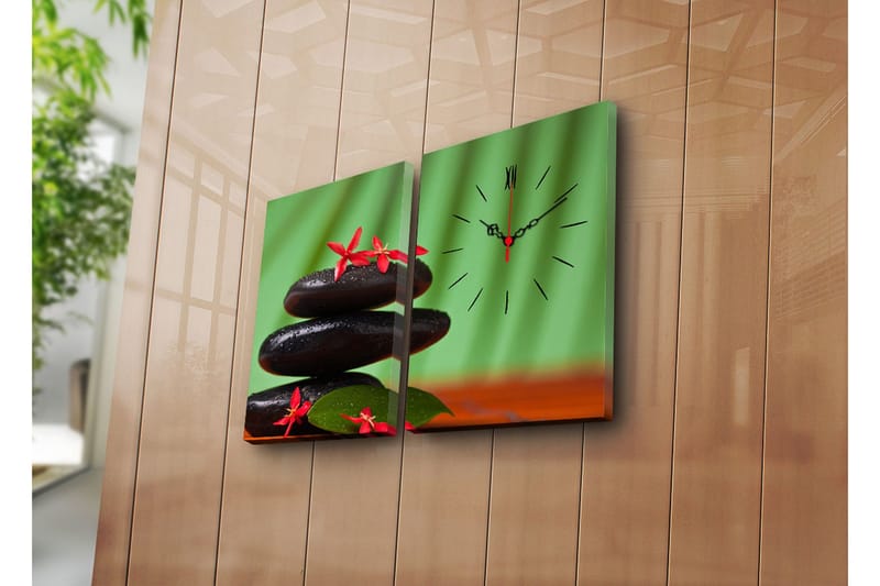 Koristeellinen Canvas Seinäkello (2 kpl), undefined