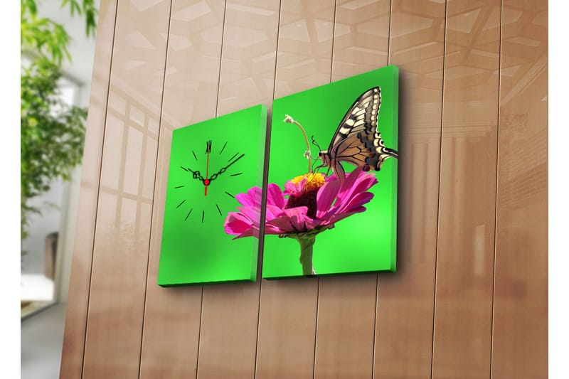 Koristeellinen Canvas Seinäkello (2 kpl), undefined