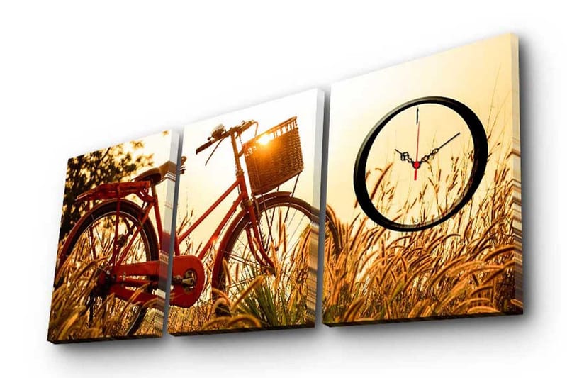 Koristeellinen Canvas Seinäkello (3 kpl), undefined