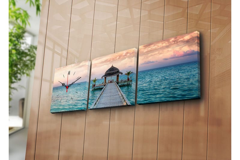 Koristeellinen Canvas Seinäkello (3 kpl), undefined