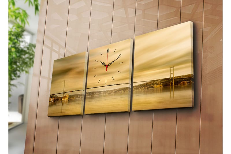 Koristeellinen Canvas Seinäkello (3 kpl), undefined