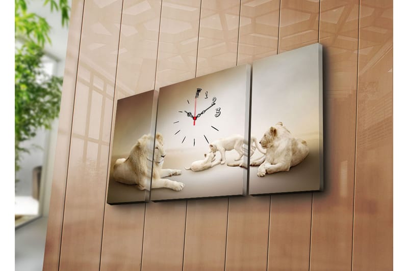 Koristeellinen Canvas Seinäkello (3 kpl), undefined