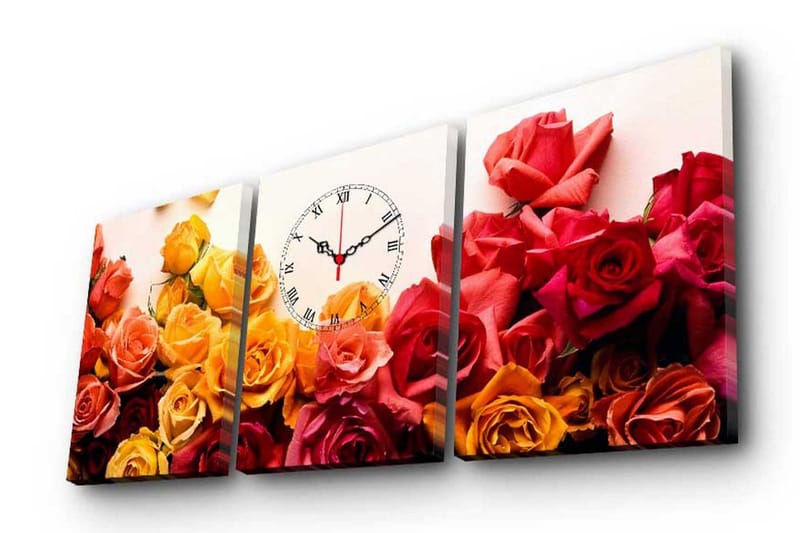 Koristeellinen Canvas Seinäkello (3 kpl), undefined