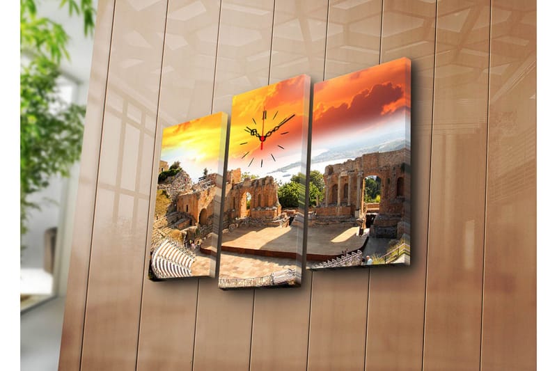 Koristeellinen Canvas Seinäkello (3 kpl), undefined