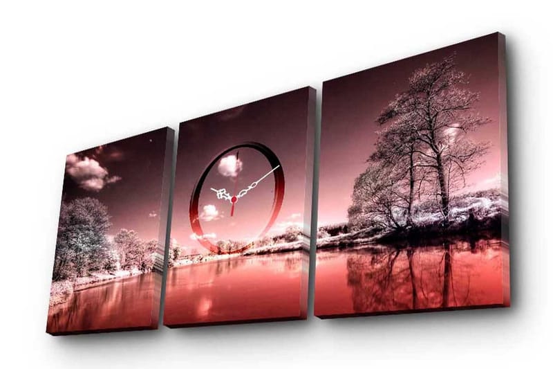 Koristeellinen Canvas Seinäkello (3 kpl), undefined