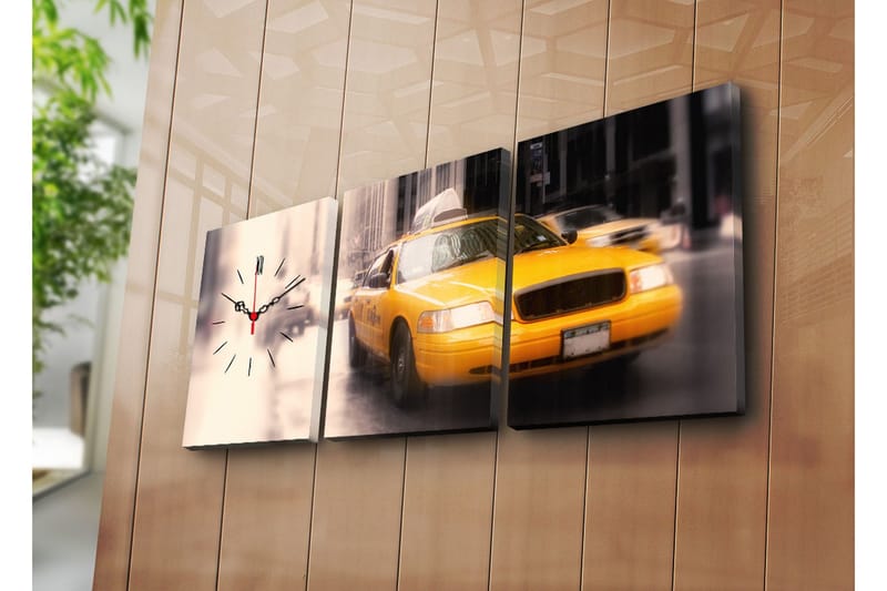 Koristeellinen Canvas Seinäkello (3 kpl), undefined