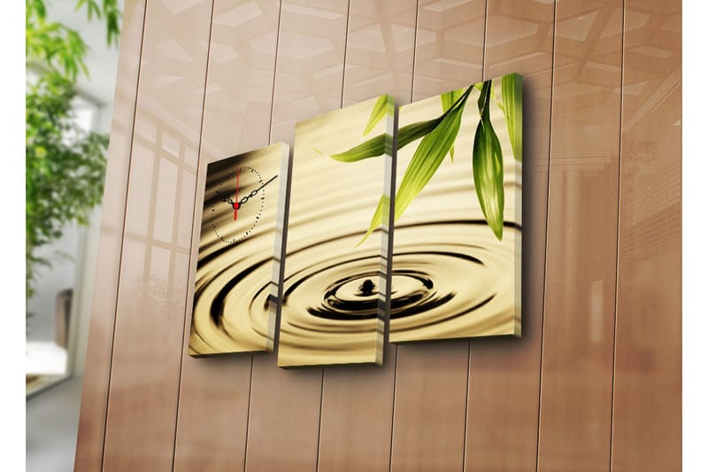 Koristeellinen Canvas Seinäkello (3 kpl), undefined