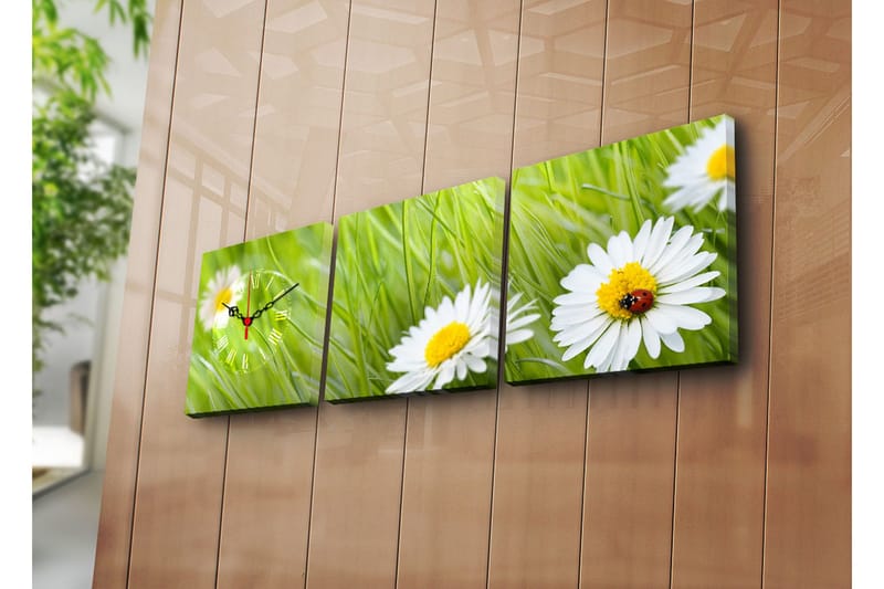 Koristeellinen Canvas Seinäkello (3 kpl), undefined