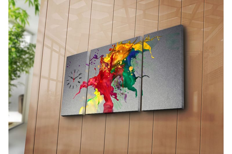 Koristeellinen Canvas Seinäkello (3 kpl), undefined