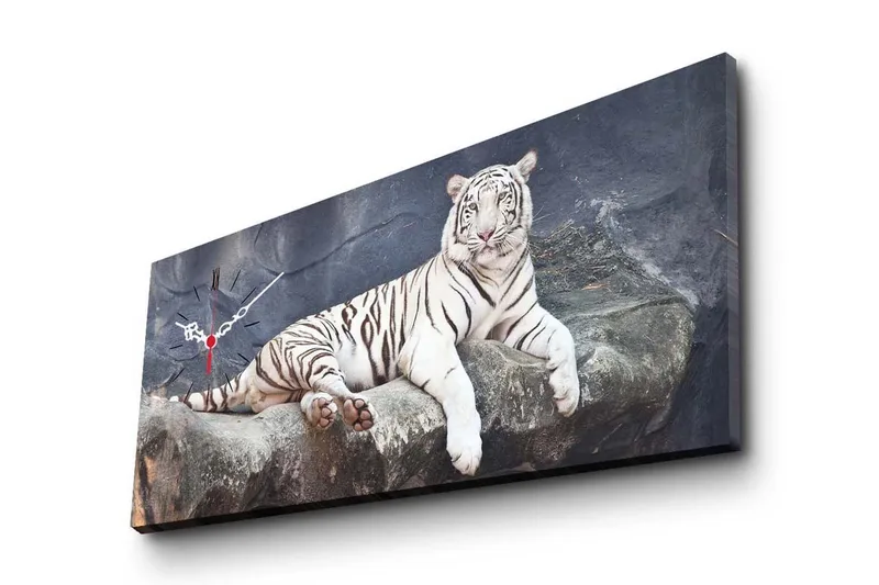 Koristeellinen Canvas Seinäkello - Sisustustuotteet - Seinäkoristeet - Kellot