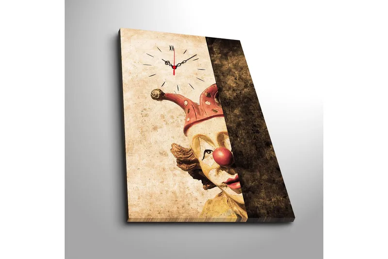 Koristeellinen Canvas Seinäkello - Sisustustuotteet - Seinäkoristeet - Kellot