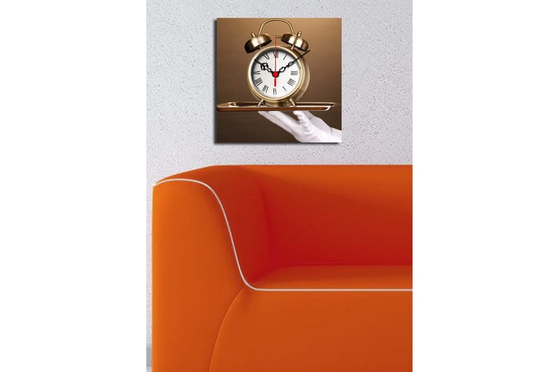 Koristeellinen Canvas Seinäkello - Sisustustuotteet - Seinäkoristeet - Kellot