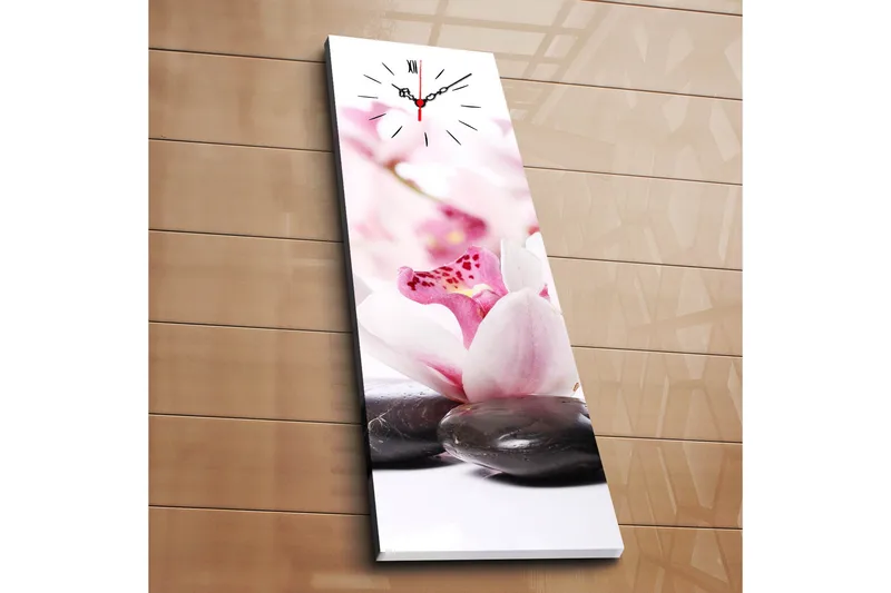 Koristeellinen Canvas Seinäkello - Sisustustuotteet - Seinäkoristeet - Kellot