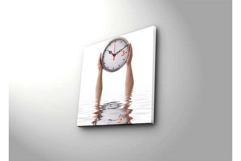 Koristeellinen Canvas Seinäkello - Sisustustuotteet - Seinäkoristeet - Kellot