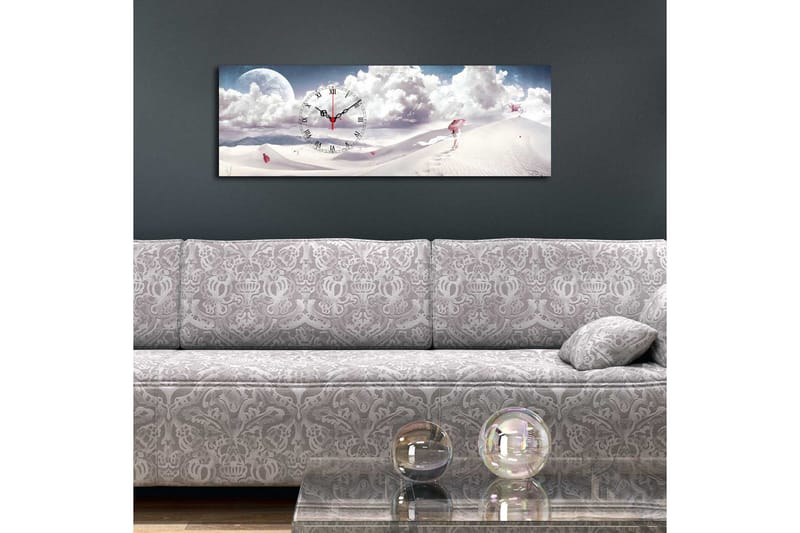 Koristeellinen Canvas Seinäkello - Sisustustuotteet - Seinäkoristeet - Kellot