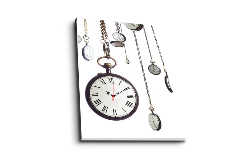 Koristeellinen Canvas Seinäkello - Sisustustuotteet - Seinäkoristeet - Kellot
