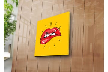 Koristeellinen Canvas Seinäkello - Sisustustuotteet - Seinäkoristeet - Kellot