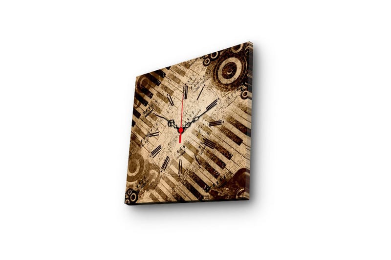 Koristeellinen Canvas Seinäkello - Sisustustuotteet - Seinäkoristeet - Kellot