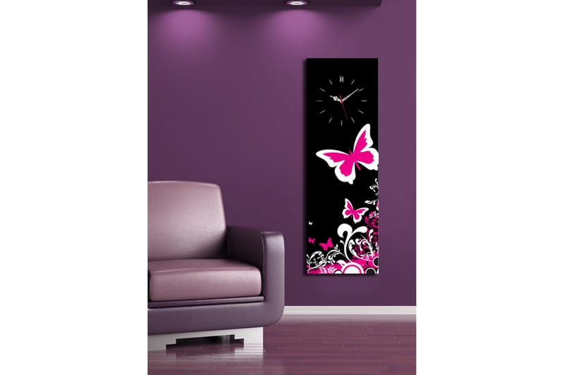 Koristeellinen Canvas Seinäkello - Sisustustuotteet - Seinäkoristeet - Kellot