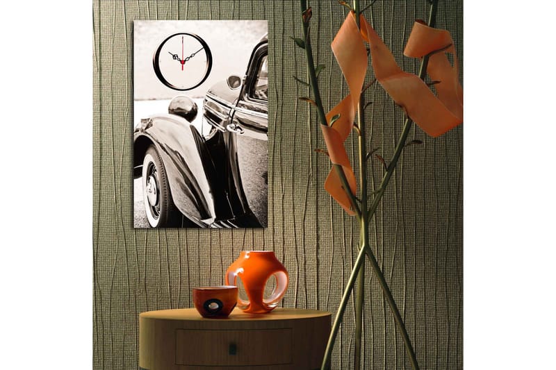 Koristeellinen Canvas Seinäkello - Sisustustuotteet - Seinäkoristeet - Kellot