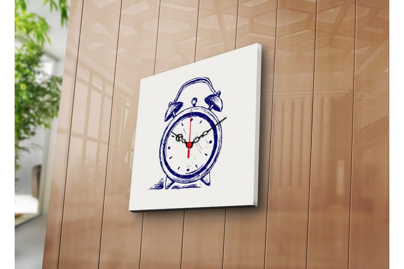Koristeellinen Canvas Seinäkello - Sisustustuotteet - Seinäkoristeet - Kellot