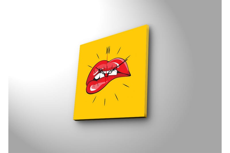 Koristeellinen Canvas Seinäkello - Sisustustuotteet - Seinäkoristeet - Kellot