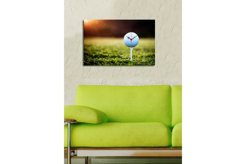 Koristeellinen Canvas Seinäkello - Sisustustuotteet - Seinäkoristeet - Kellot