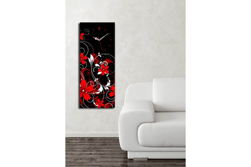 Koristeellinen Canvas Seinäkello - Sisustustuotteet - Seinäkoristeet - Kellot