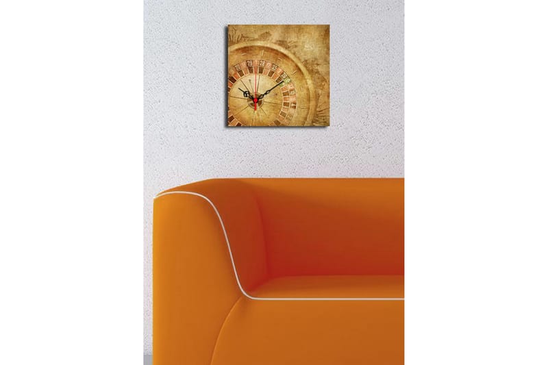 Koristeellinen Canvas Seinäkello - Sisustustuotteet - Seinäkoristeet - Kellot