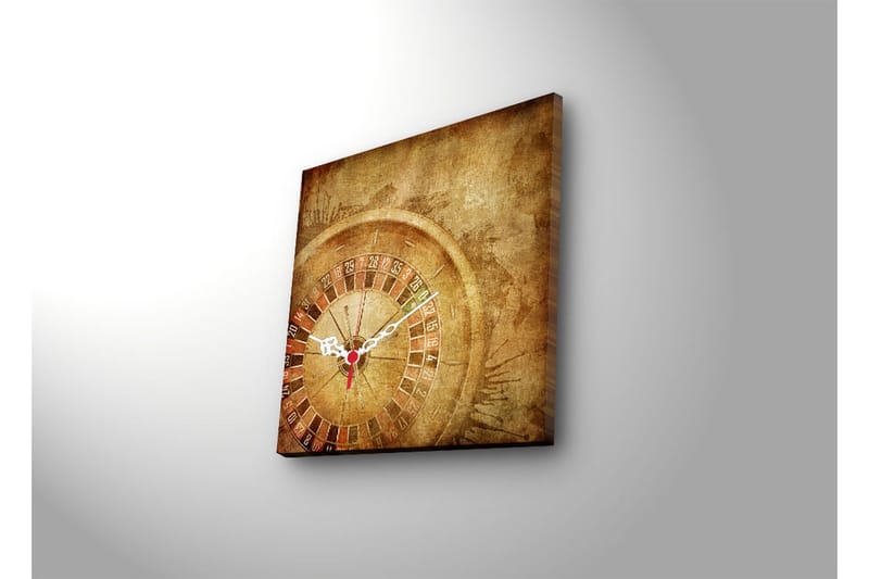 Koristeellinen Canvas Seinäkello - Sisustustuotteet - Seinäkoristeet - Kellot