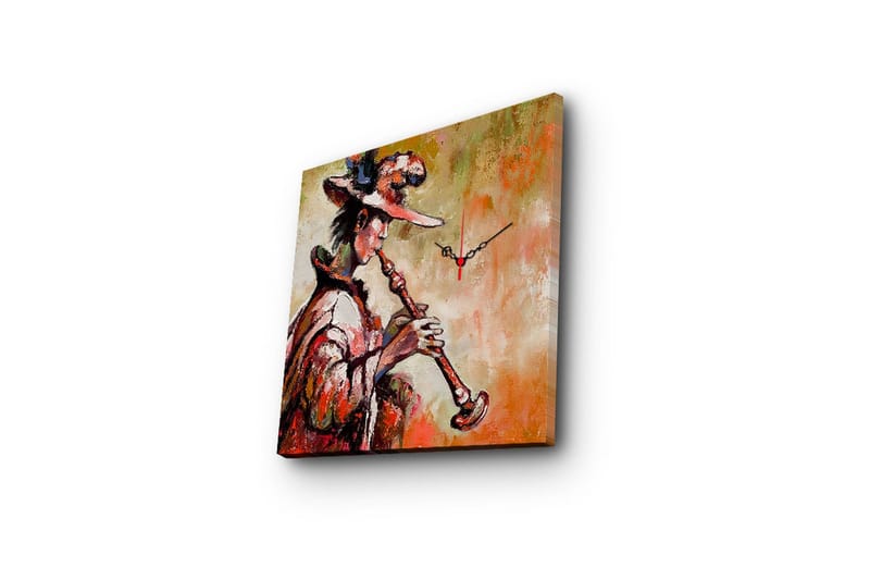 Koristeellinen Canvas Seinäkello - Sisustustuotteet - Seinäkoristeet - Kellot