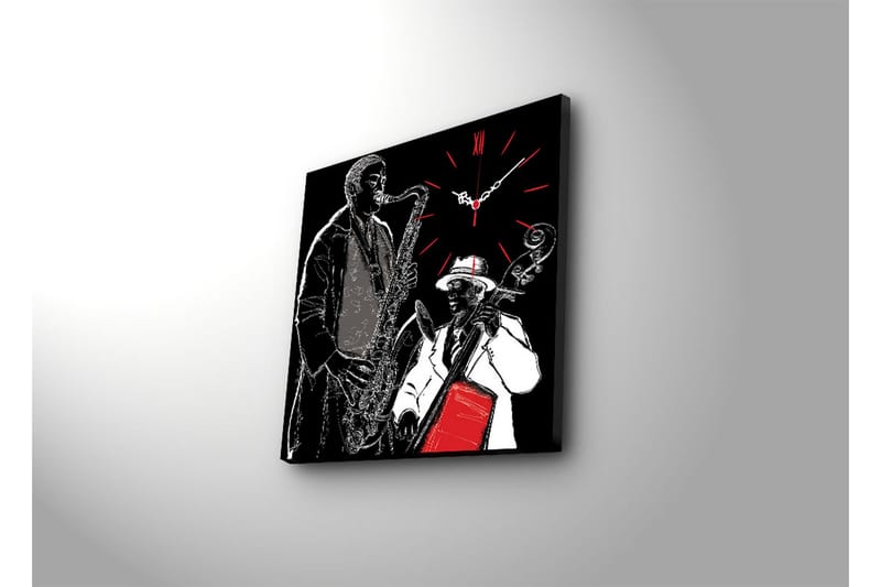 Koristeellinen Canvas Seinäkello - Sisustustuotteet - Seinäkoristeet - Kellot