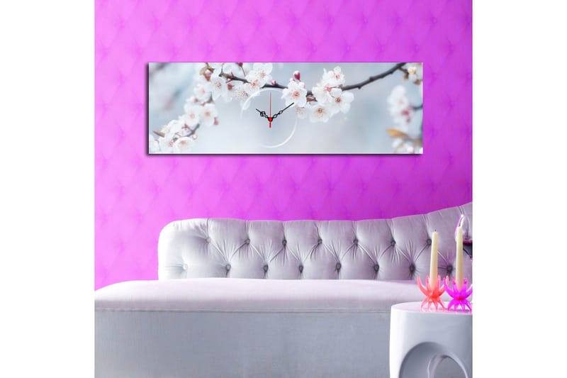 Koristeellinen Canvas Seinäkello - Sisustustuotteet - Seinäkoristeet - Kellot