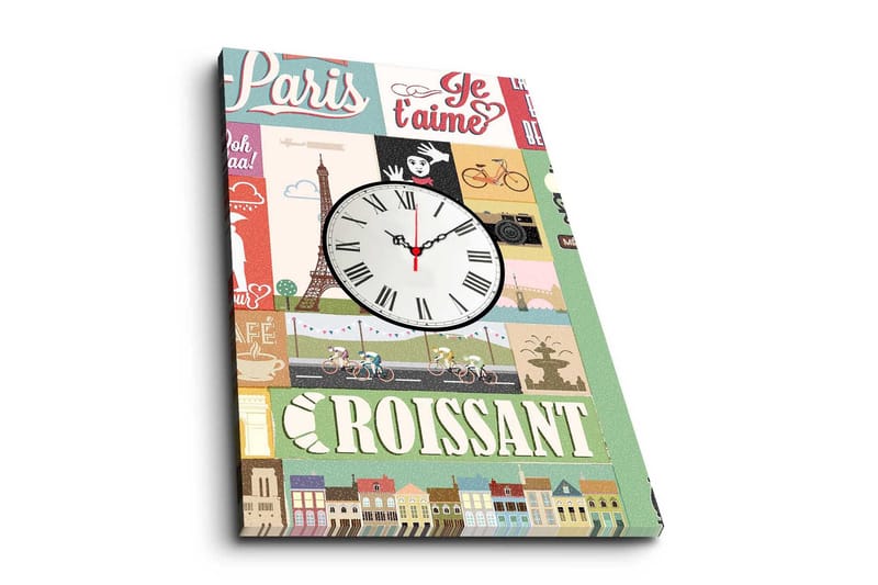 Koristeellinen Canvas Seinäkello, undefined