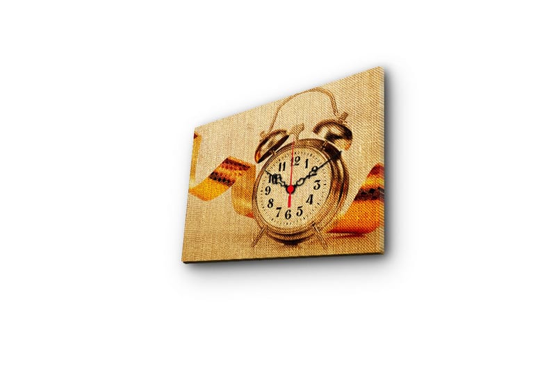 Koristeellinen Canvas Seinäkello - Sisustustuotteet - Seinäkoristeet - Kellot