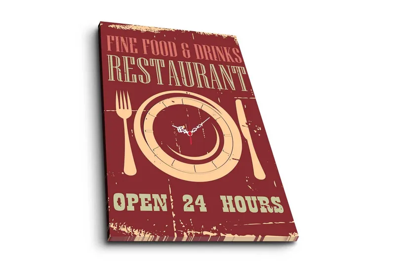 Koristeellinen Canvas Seinäkello, undefined