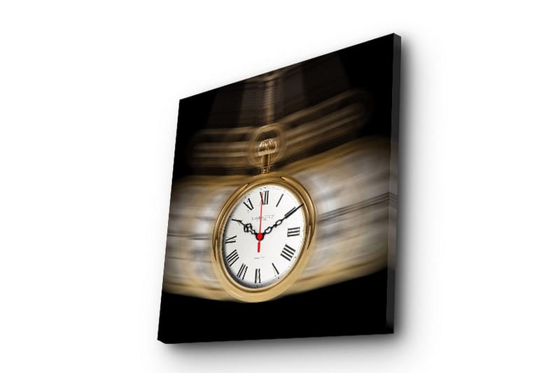 Koristeellinen Canvas Seinäkello - Sisustustuotteet - Seinäkoristeet - Kellot