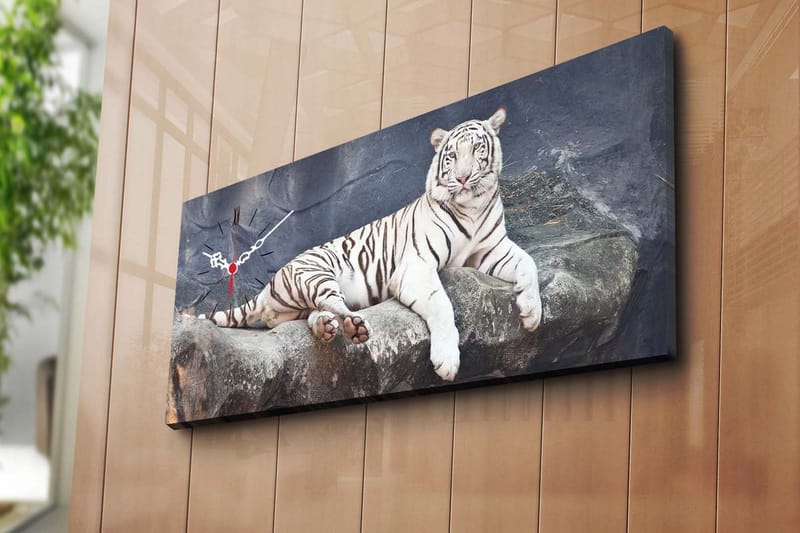 Koristeellinen Canvas Seinäkello - Sisustustuotteet - Seinäkoristeet - Kellot