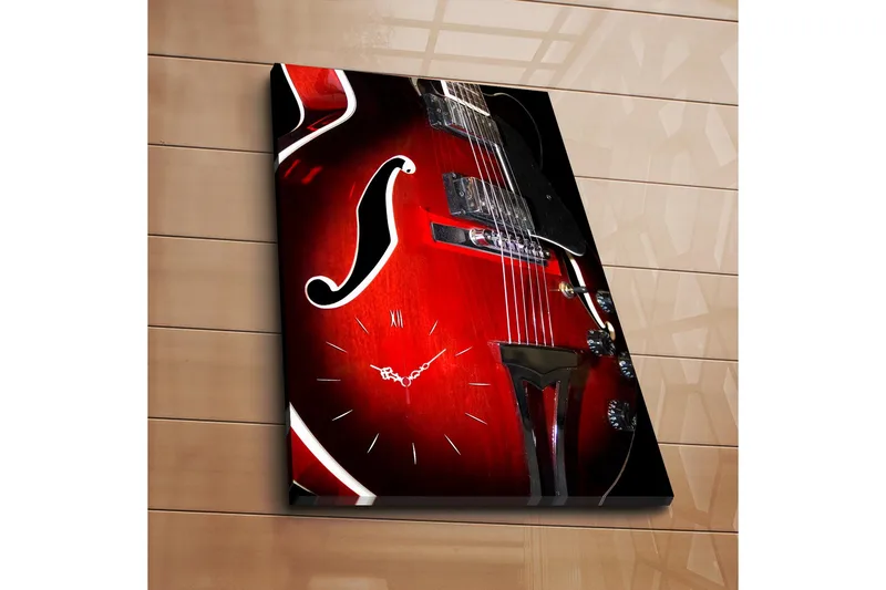 Koristeellinen Canvas Seinäkello - Sisustustuotteet - Seinäkoristeet - Kellot