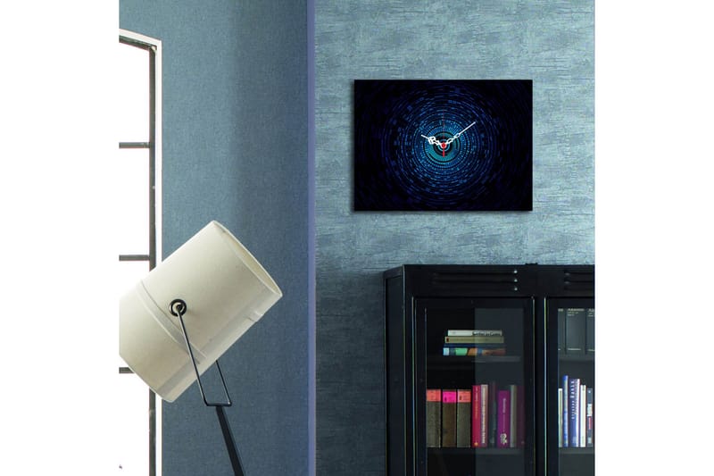 Koristeellinen Canvas Seinäkello - Sisustustuotteet - Seinäkoristeet - Kellot
