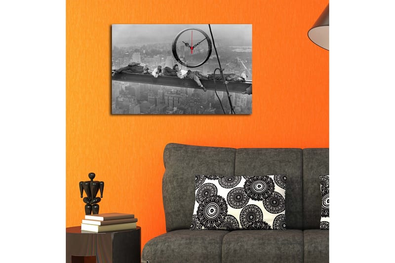 Koristeellinen Canvas Seinäkello - Sisustustuotteet - Seinäkoristeet - Kellot