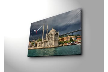 Koristeellinen Canvas Seinäkello - Sisustustuotteet - Seinäkoristeet - Kellot