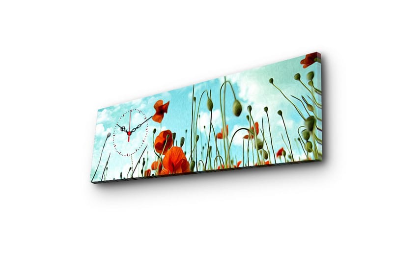 Koristeellinen Canvas Seinäkello - Sisustustuotteet - Seinäkoristeet - Kellot