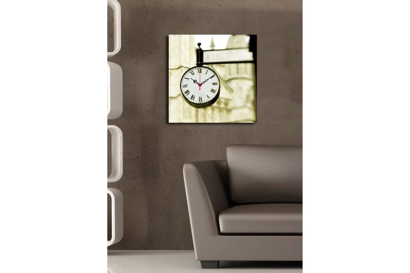 Koristeellinen Canvas Seinäkello - Sisustustuotteet - Seinäkoristeet - Kellot