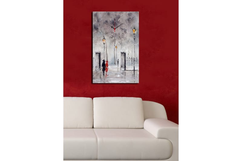 Koristeellinen Canvas Seinäkello - Sisustustuotteet - Seinäkoristeet - Kellot